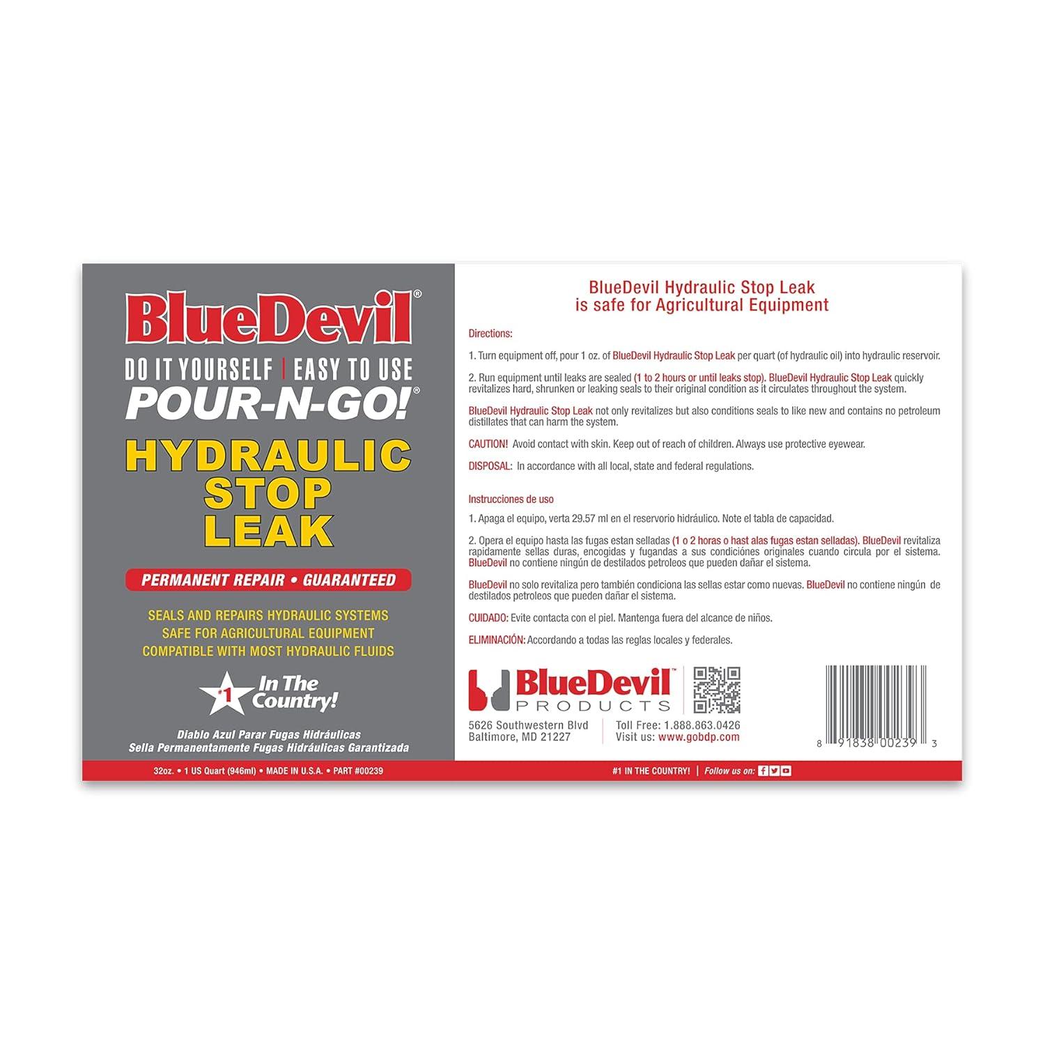 Blue Devil  32oz Hydraulic Stop Leak