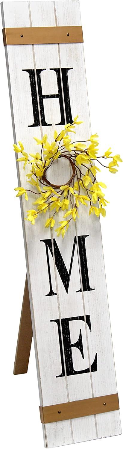 Sumrall UV Resistant Wood Text & Numbers Wall Decor