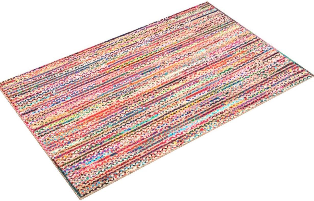 Nuloom Aleen Bohemian Cotton/Jute Indoor Area Rug