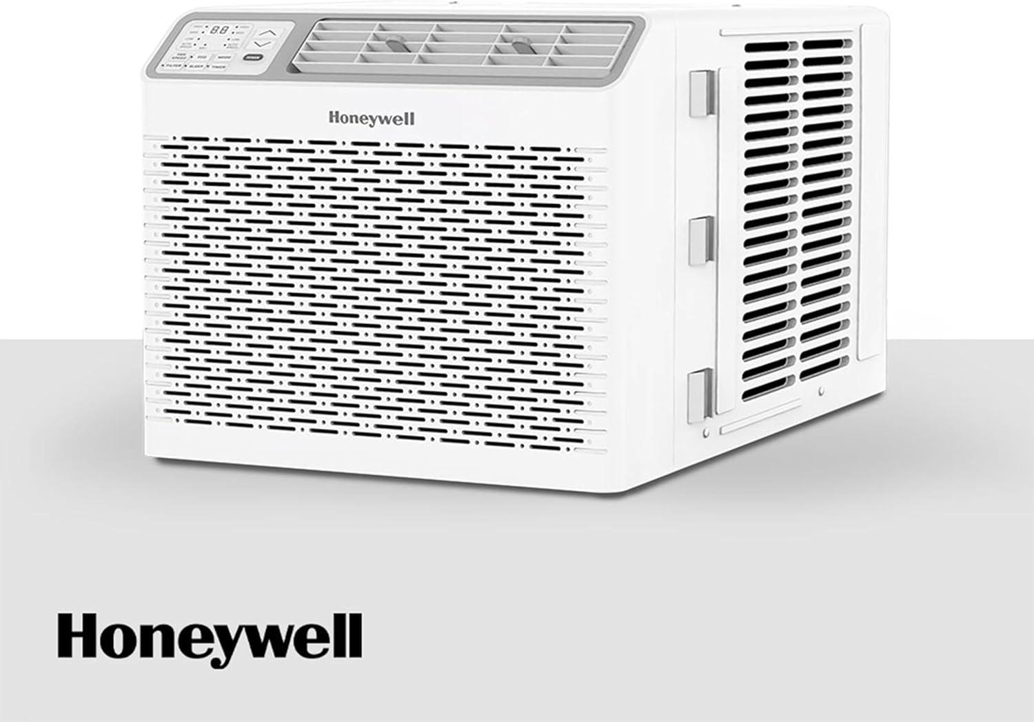 Honeywell 8,000 BTU White Digital Window Air Conditioner with Remote