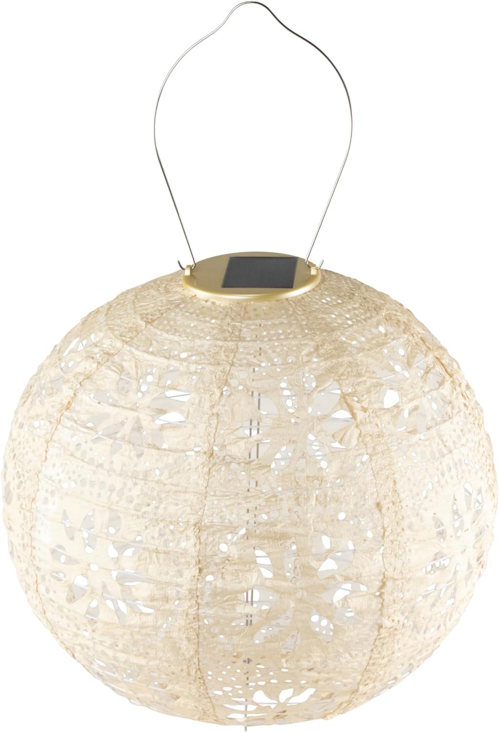 Boho Globe Solar Outdoor Lantern