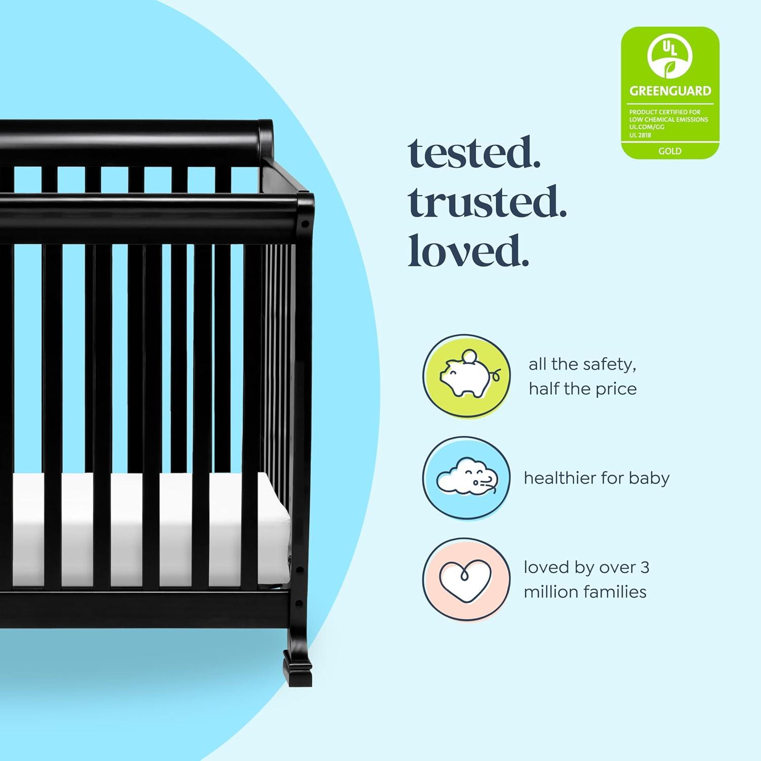Kalani 4-in-1 Mini Convertible Crib