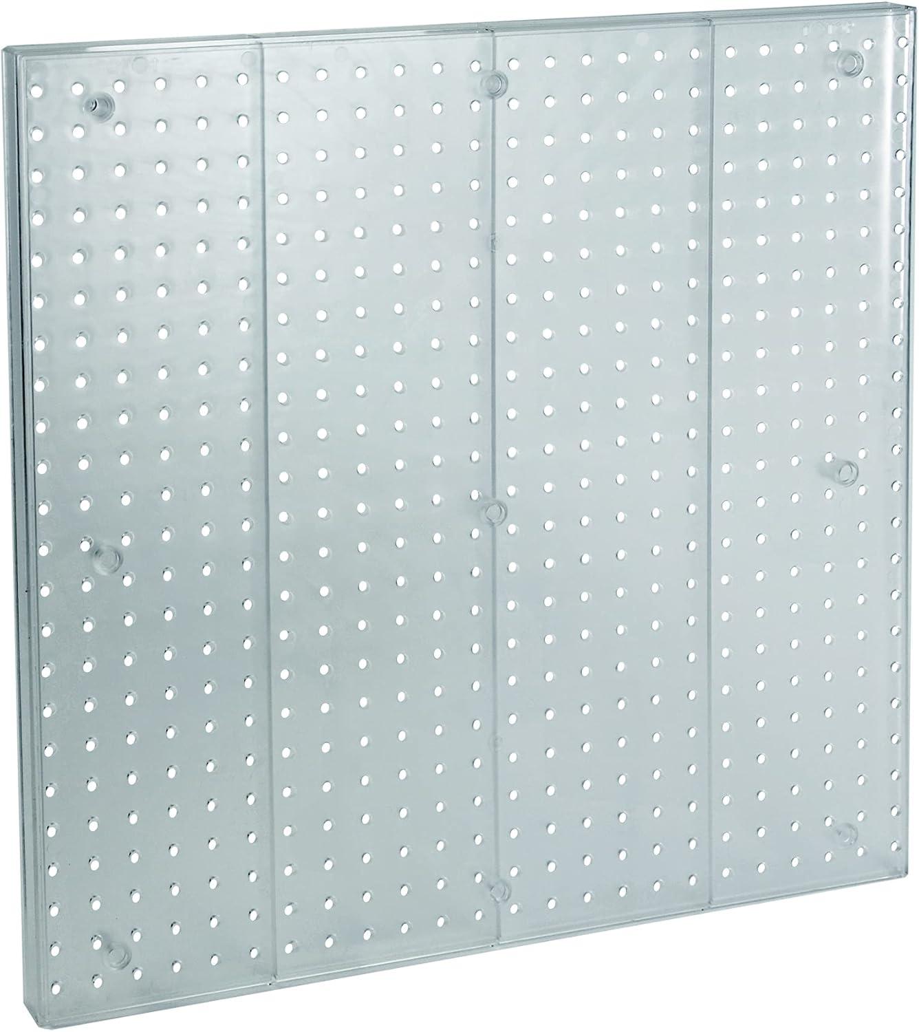Pegboard Wall Panel Storage Solution, Size: 24"x 24", 2-Pack