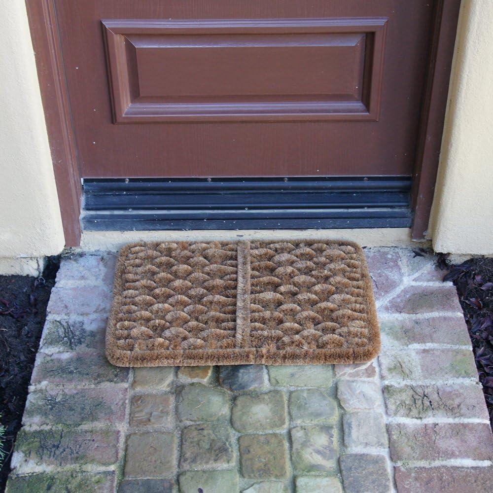 Rubber-Cal, Inc. Shiraz Coco Coir 24 in. x 16 in. Outdoor Door Mat