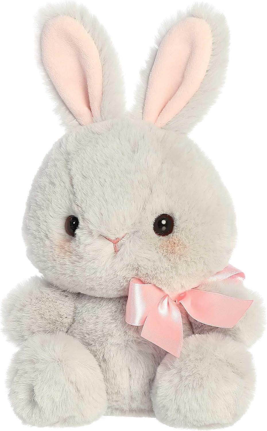 Aurora Small Bonny Bouquet Bunnies Spring Vibrant Stuffed Animal Rose 8"