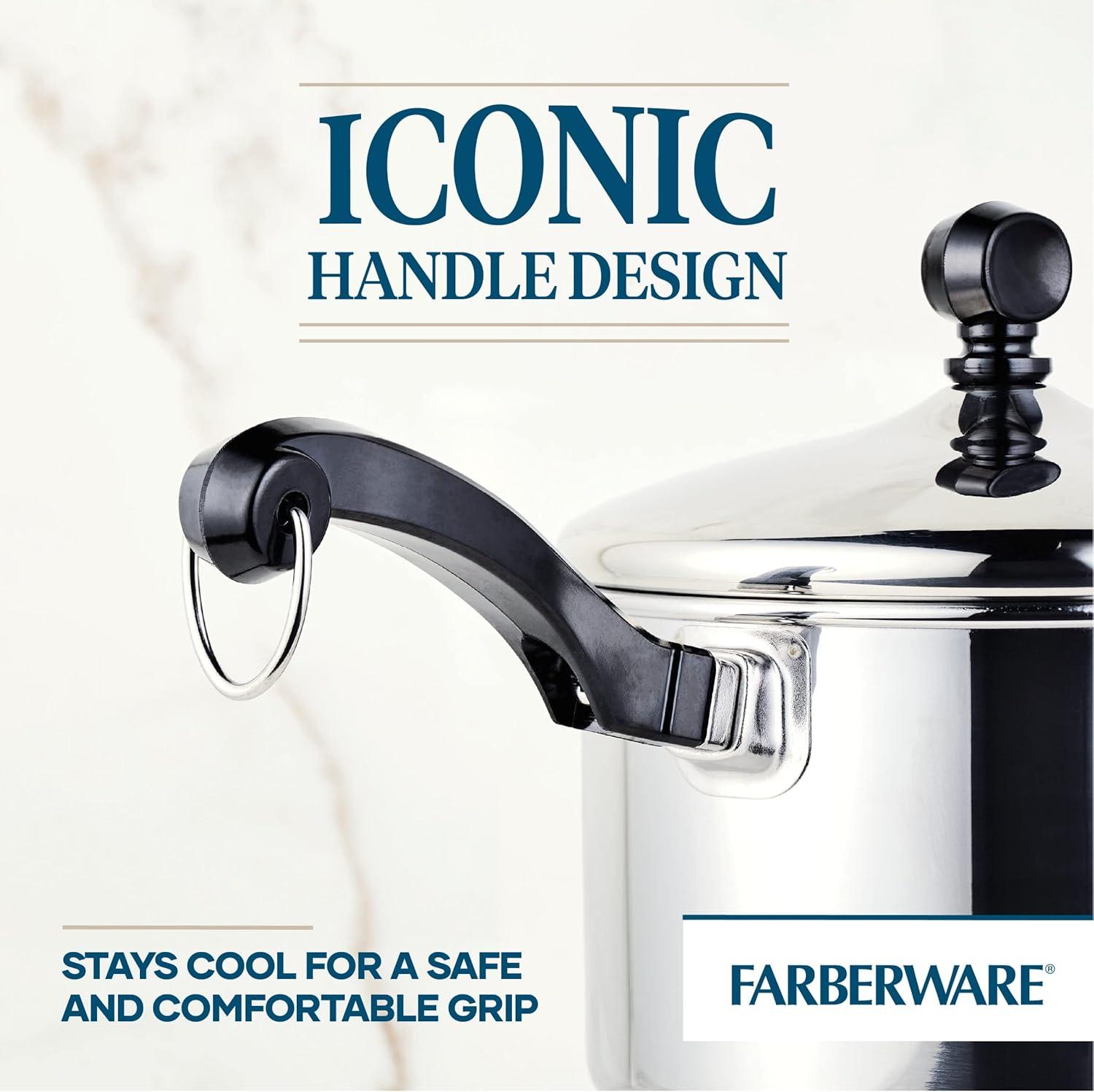 Farberware Farberware Classic Series Stainless Steel Saucepan with Lid