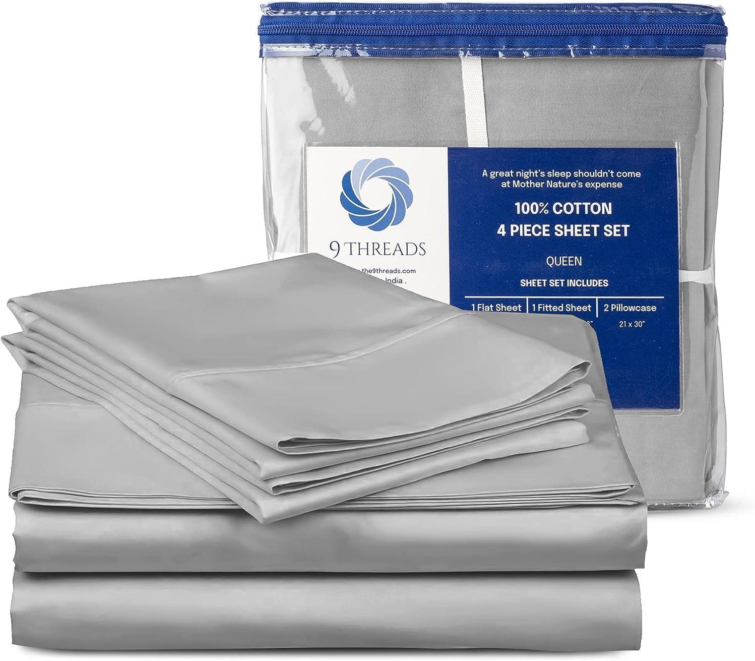Egyptian Linens Solid 600 Thread Count Sheets Set Sage King