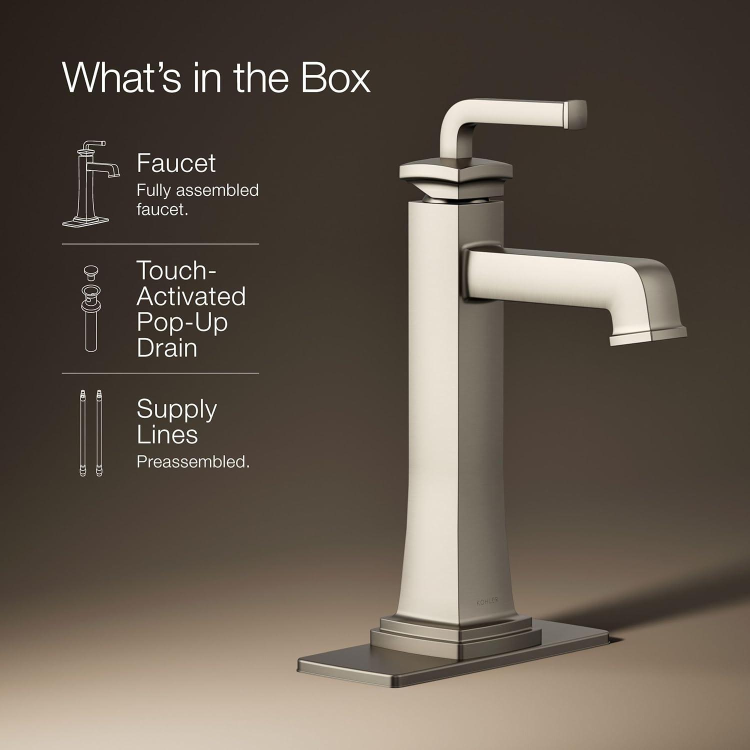Riff Tall Single-Handle Bathroom Sink Faucet 1.2 GPM