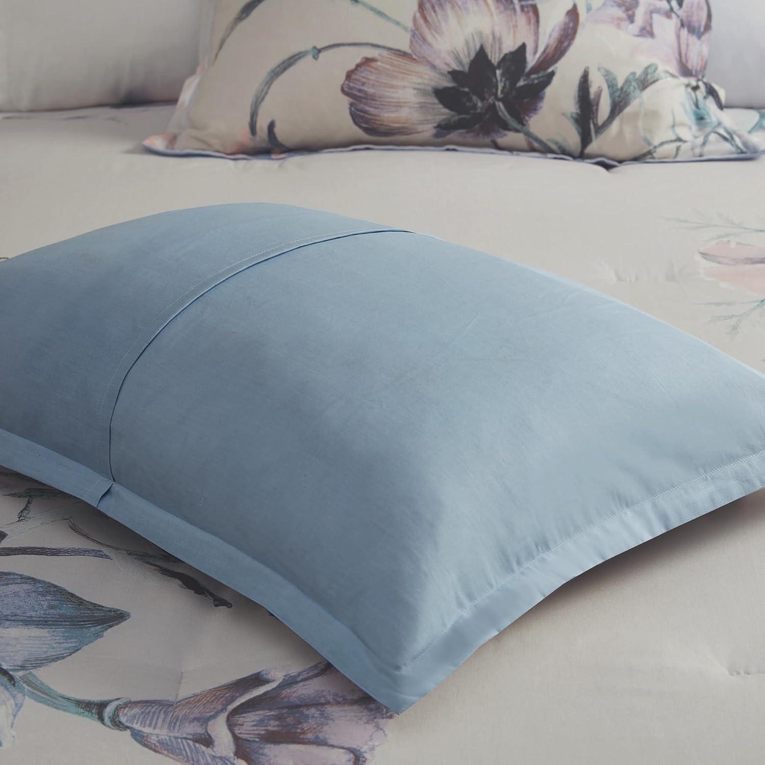 Madison Park Gray Reversible Modern & Contemporary 6 Piece Duvet Cover Set