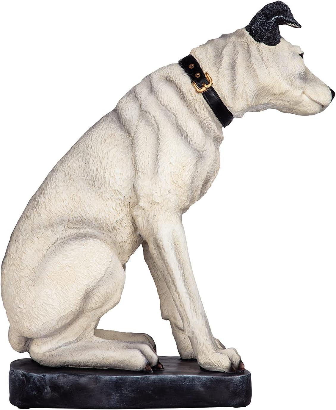 Design Toscano Nipper RCA Dog Statue