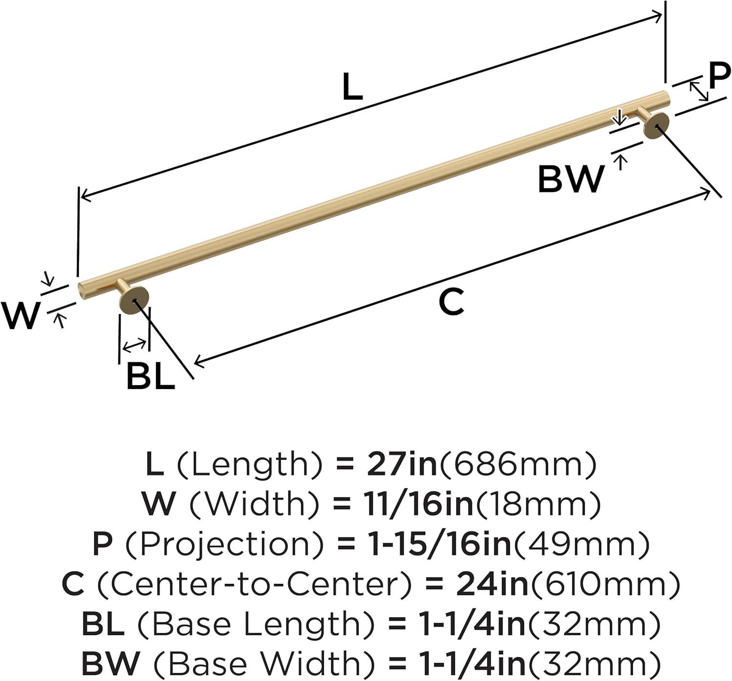 Amerock Radius Appliance Pull