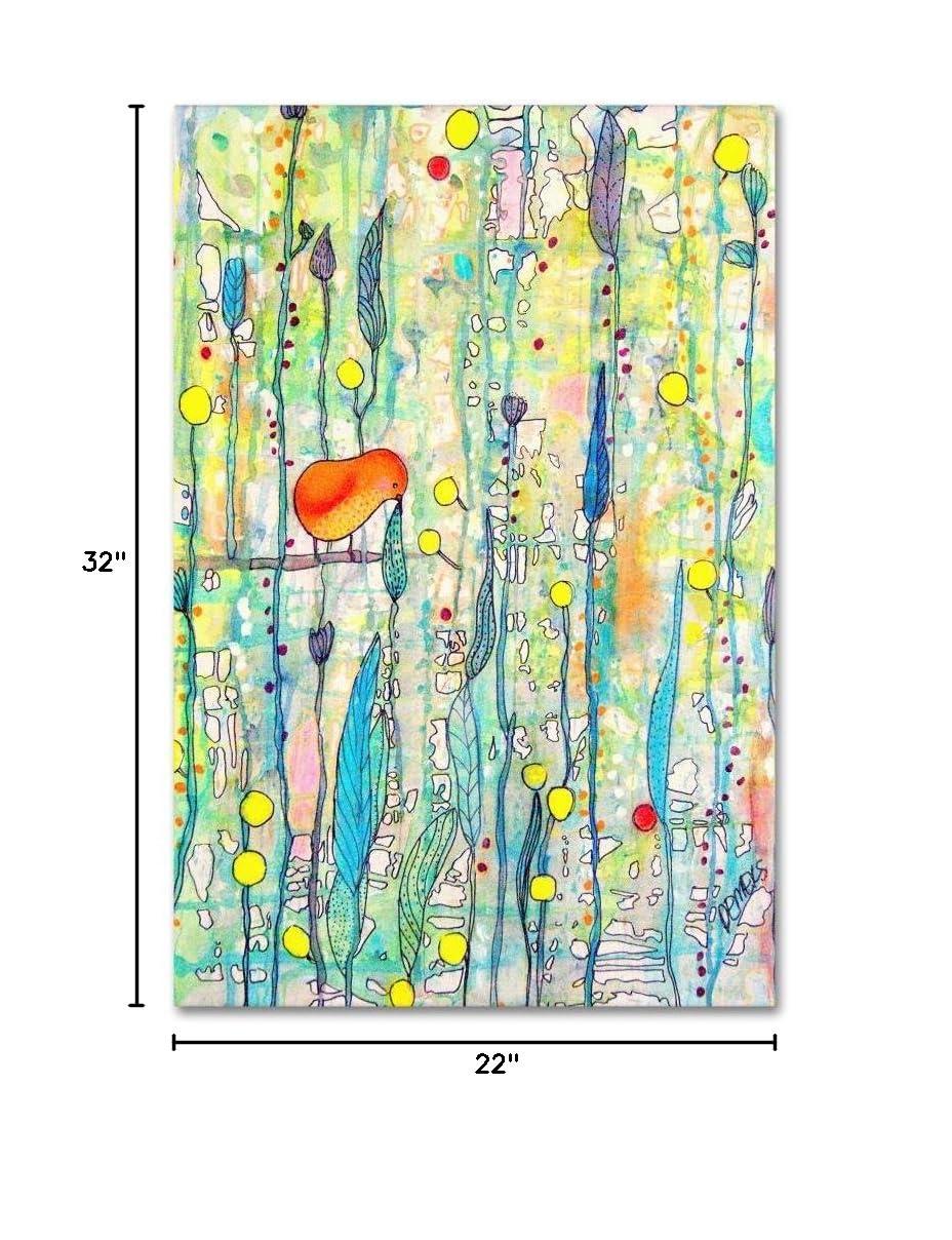 Trademark Fine Art Sylvie Demers " Grandir " Painting Print