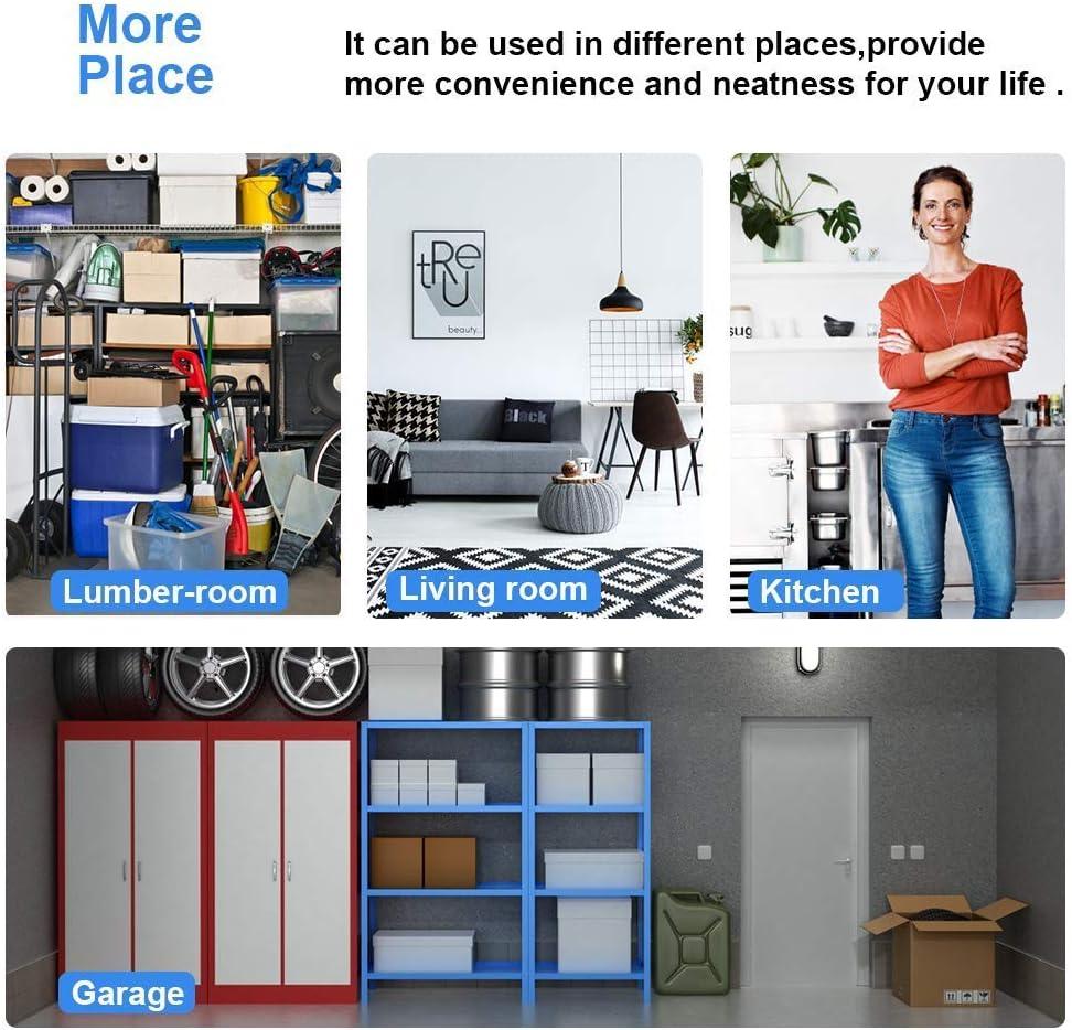 WFX Utility™ SafeRacks 6 Tiered Storage Shelves w/Heavy Duty Steel Wire Shelving Unit, Silver