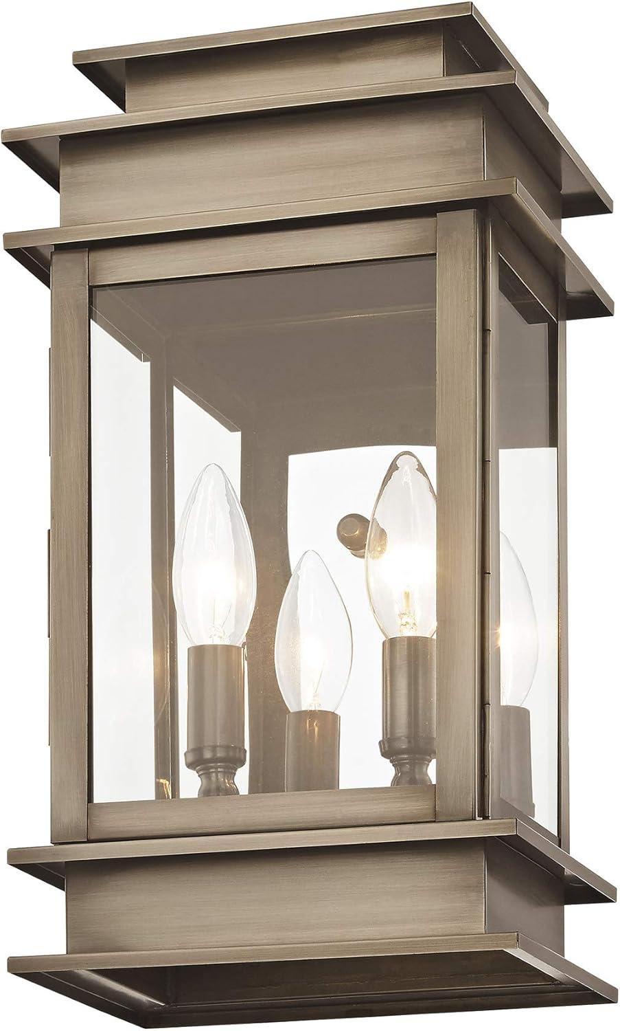 Livex Lighting Princeton 2 - Light Wall Light in  Antique Brass