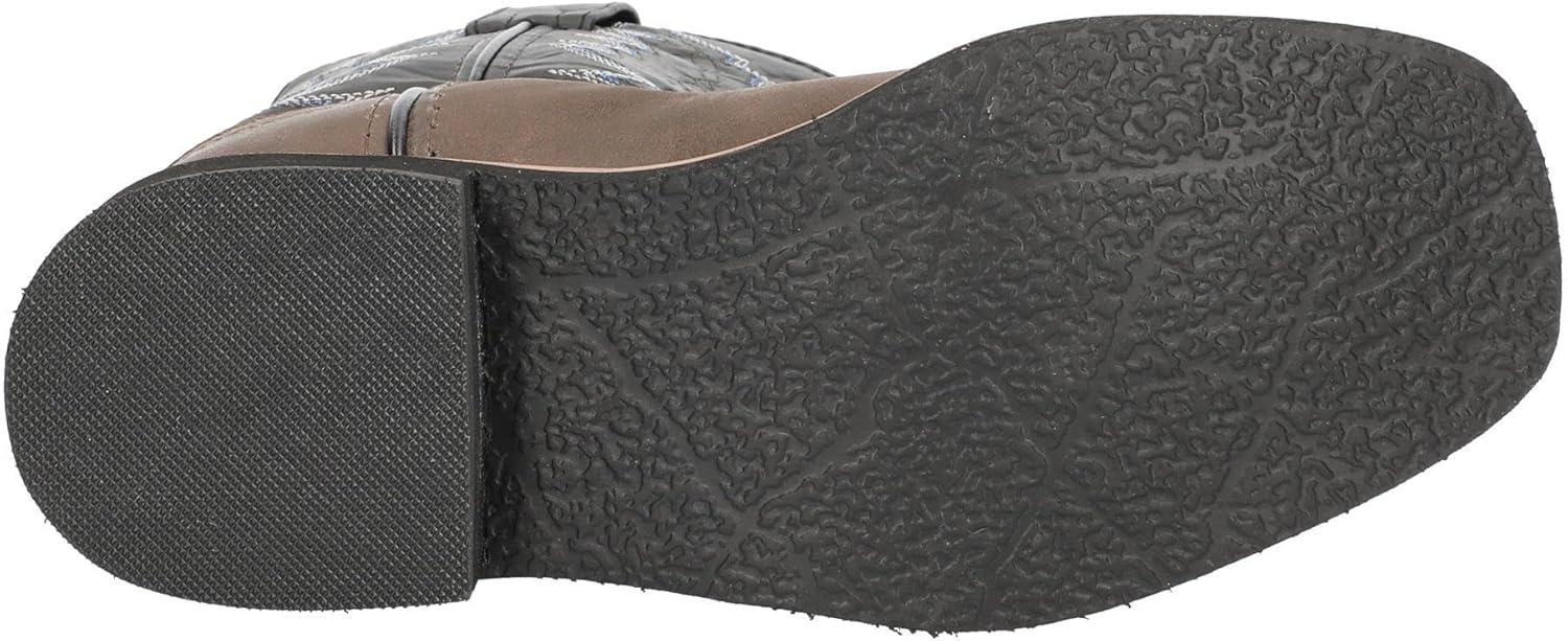 SMOKY MOUNTAIN BOOTS Kids Monterey Western Boots, Color: Brown/Black, Size: 6 (1575T-6R)