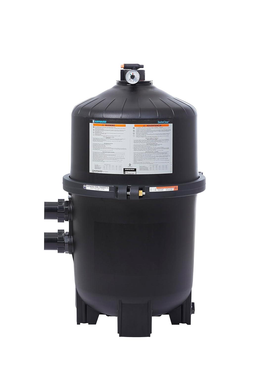 Hayward W3C4030 SwimClear 425 Square Feet Outdoor Inground Cartridge Pool Filter