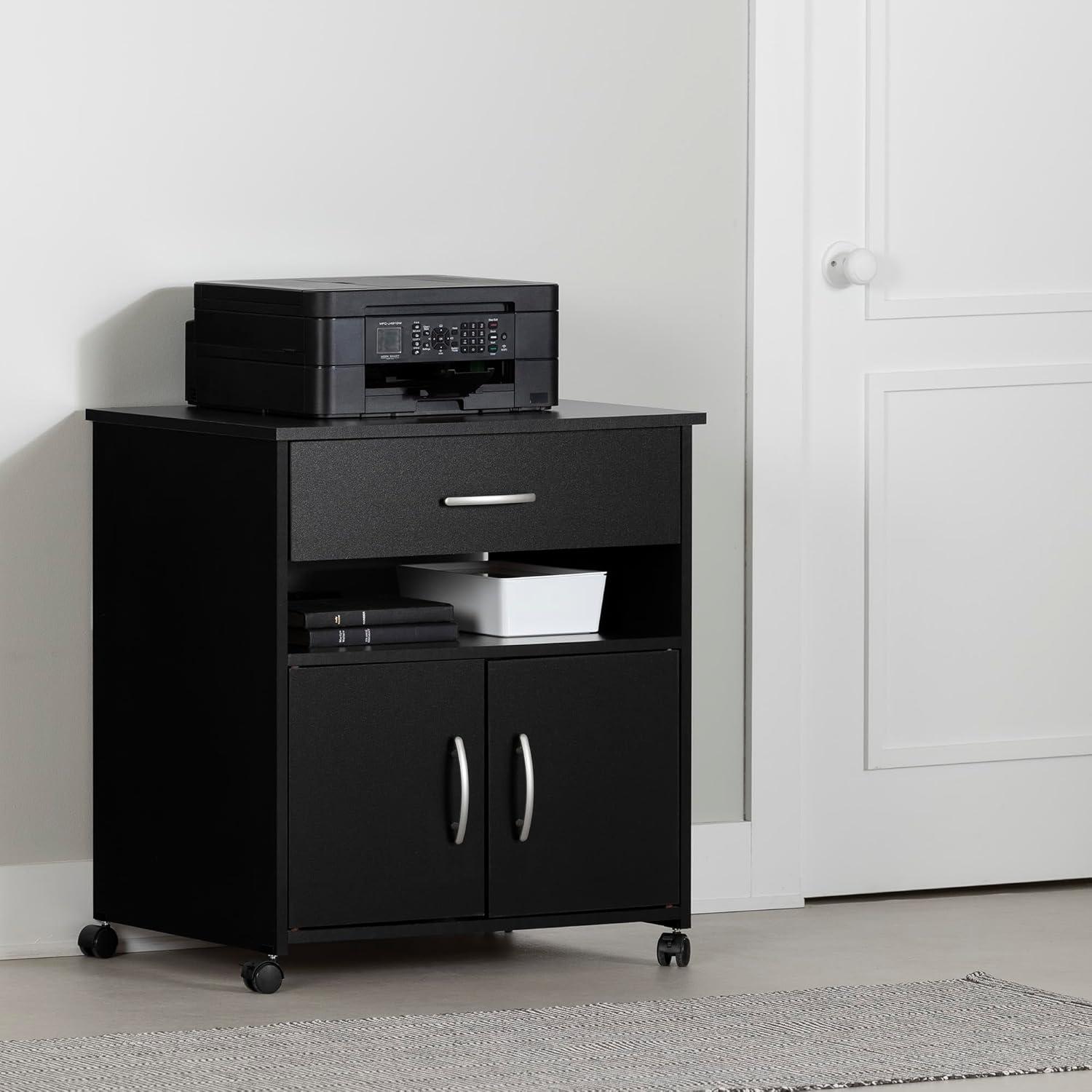 Axess 29.13'' H x 23'' W 1 Printer Stand with Wheels