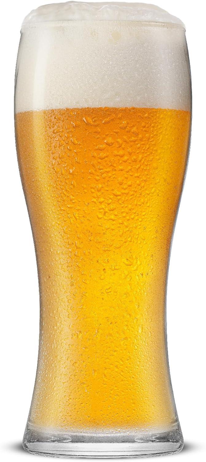 JoyJolt Callen Beer Glasses, 15.5oz