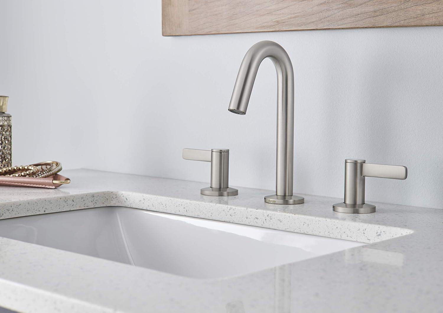 Amalfi Widespread Bathroom Faucet with Drain Assembly