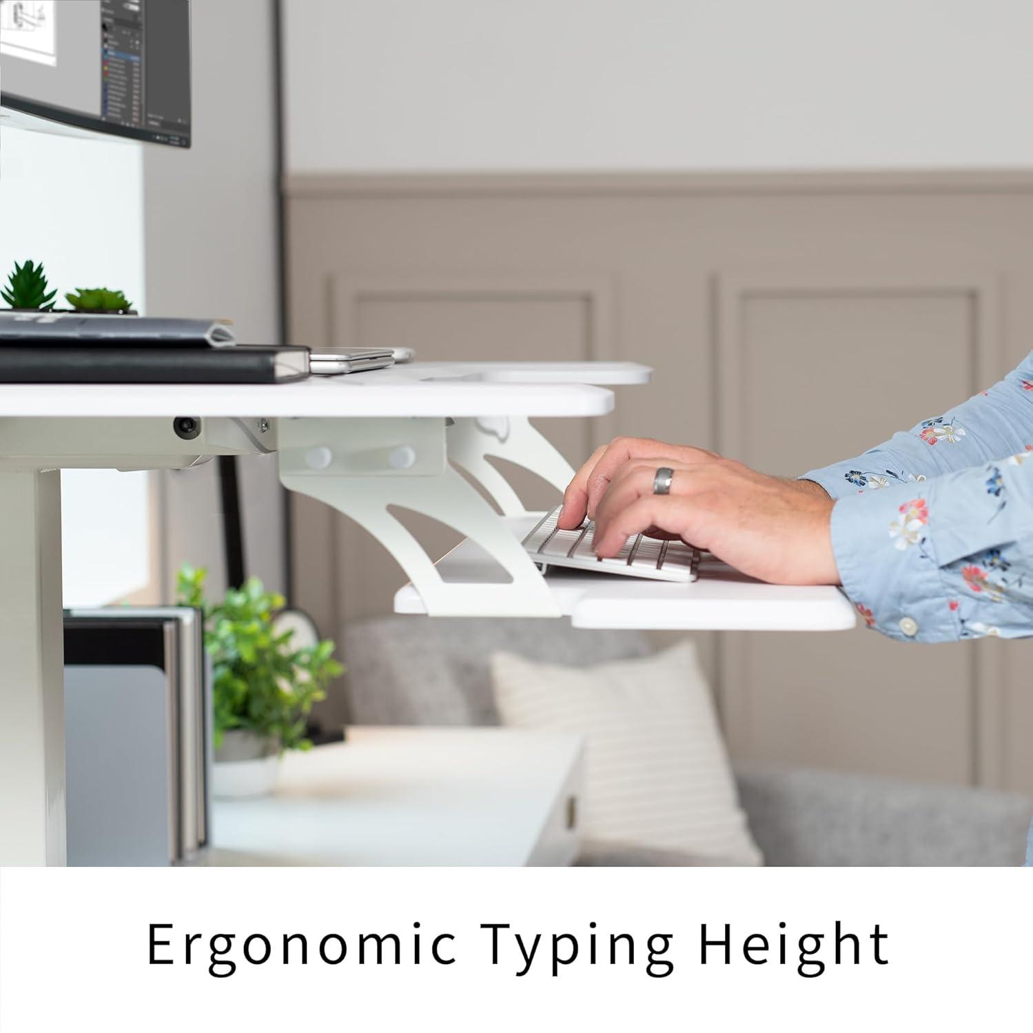 Vivo Adjustable Metal Base Standing Desk