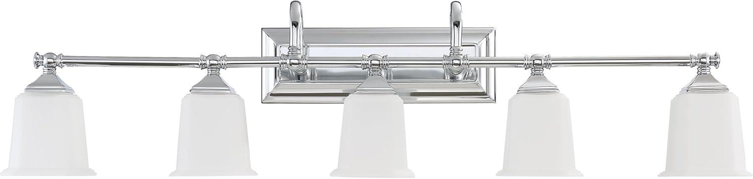 Three Posts™ Bima 5 - Light Dimmable Vanity Light