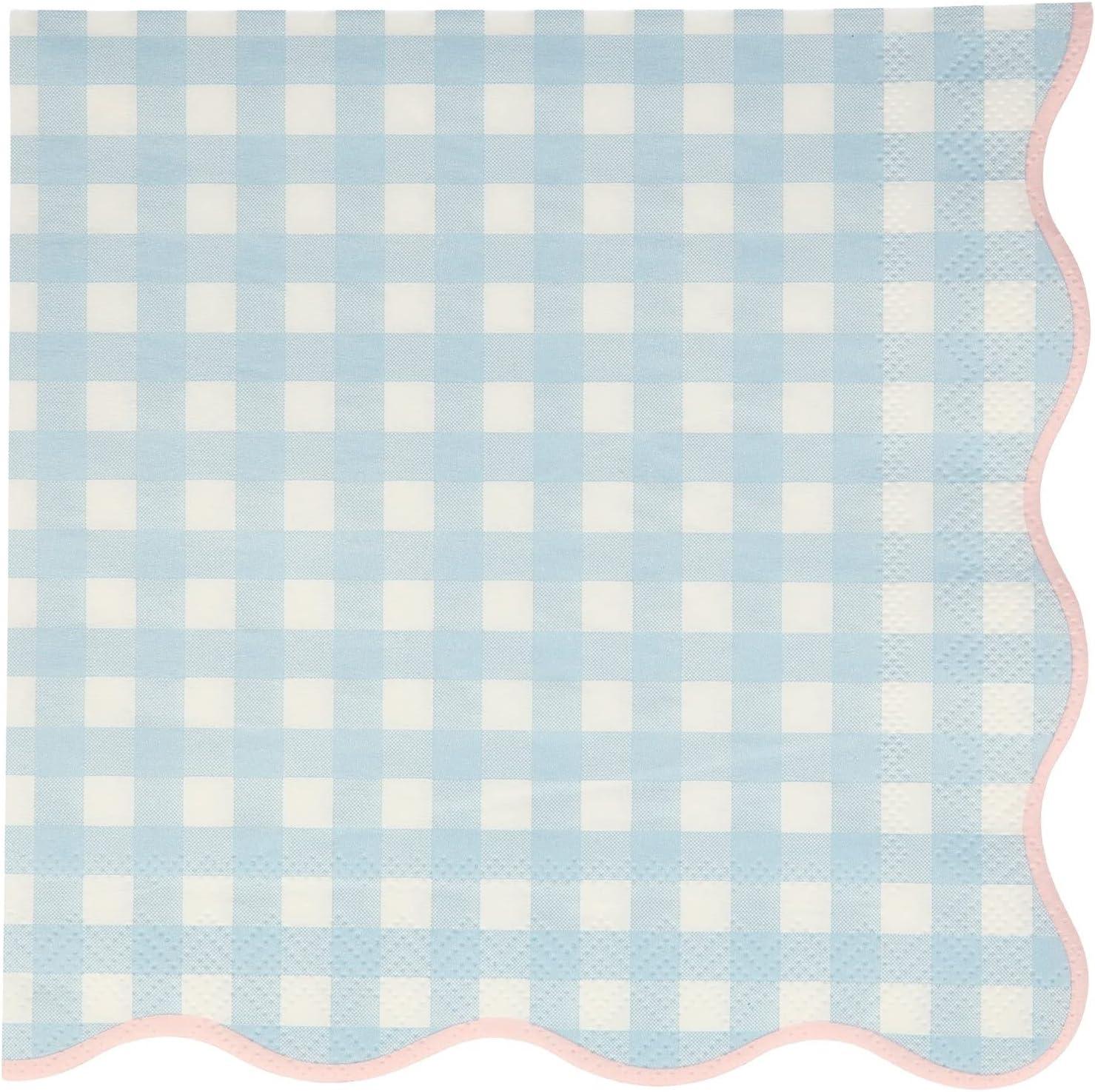 Meri Meri Gingham Large Napkins (Pack of 20)