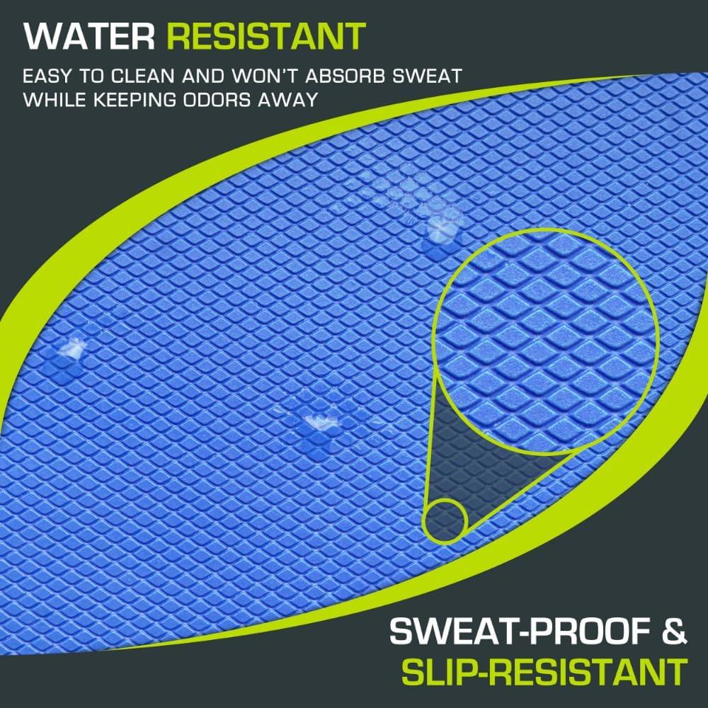 ProsourceFit Exercise Balance Pad 15.5x12.75-in, Blue