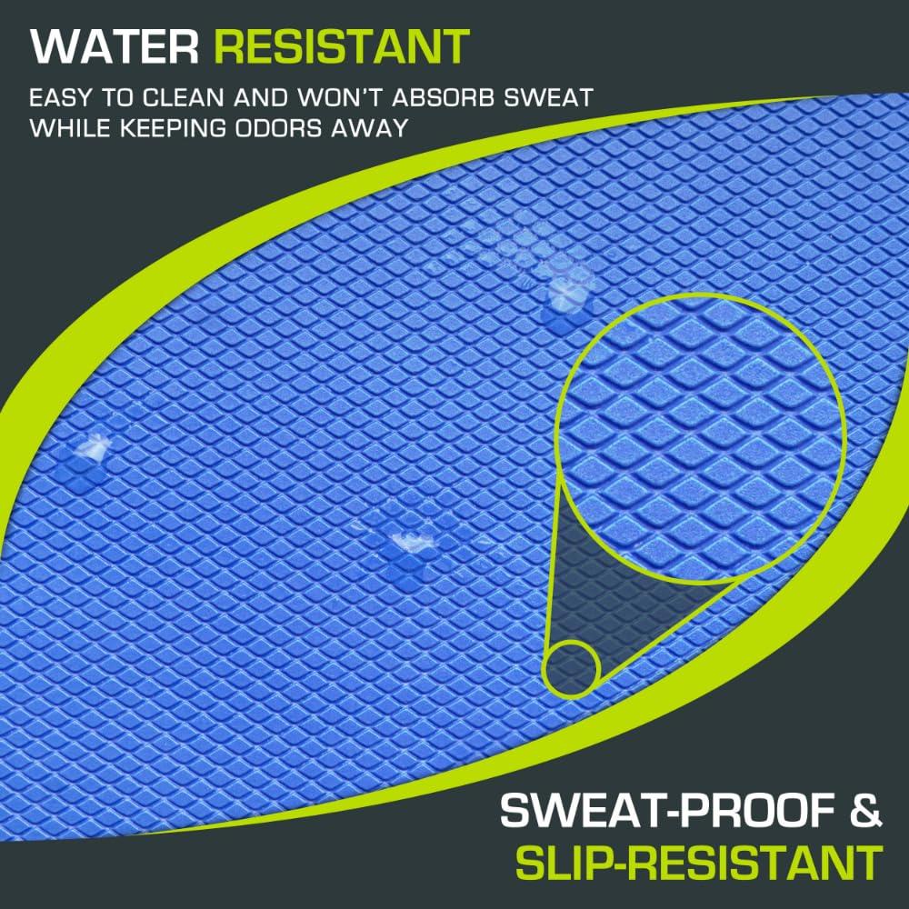 ProsourceFit Exercise Balance Pad 15.5x12.75-in, Blue