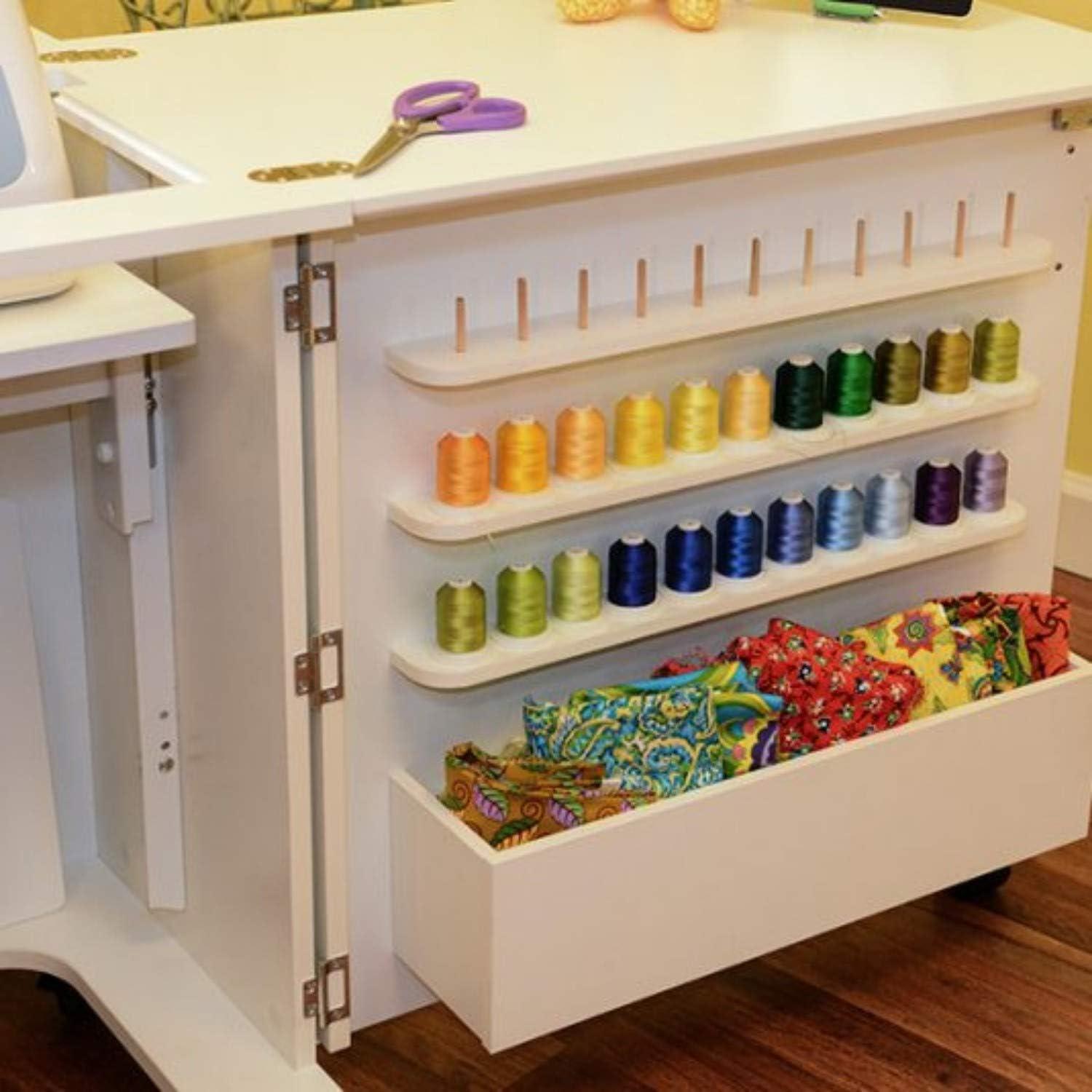 Arrow Sewing Wallaby Sewing Cabinet with Hydraulic Machine Lift by Kangaroo Sewing Furniture