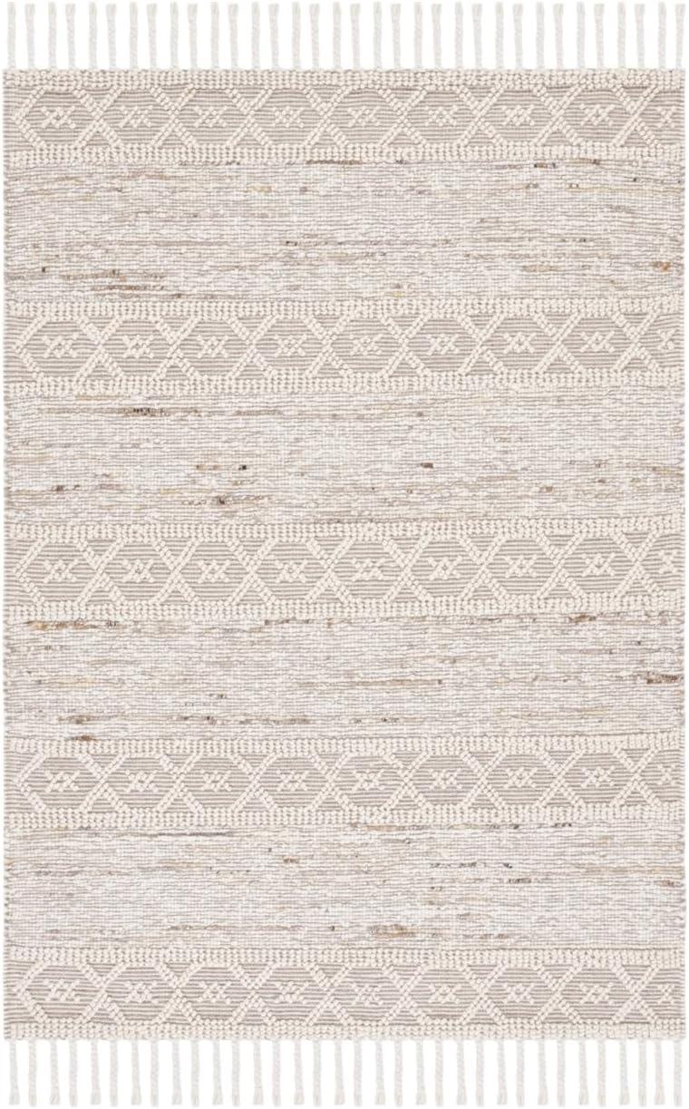 Natura NAT295 Hand Woven Indoor Accent Rug - Ivory/Beige - 3'x5' - Safavieh