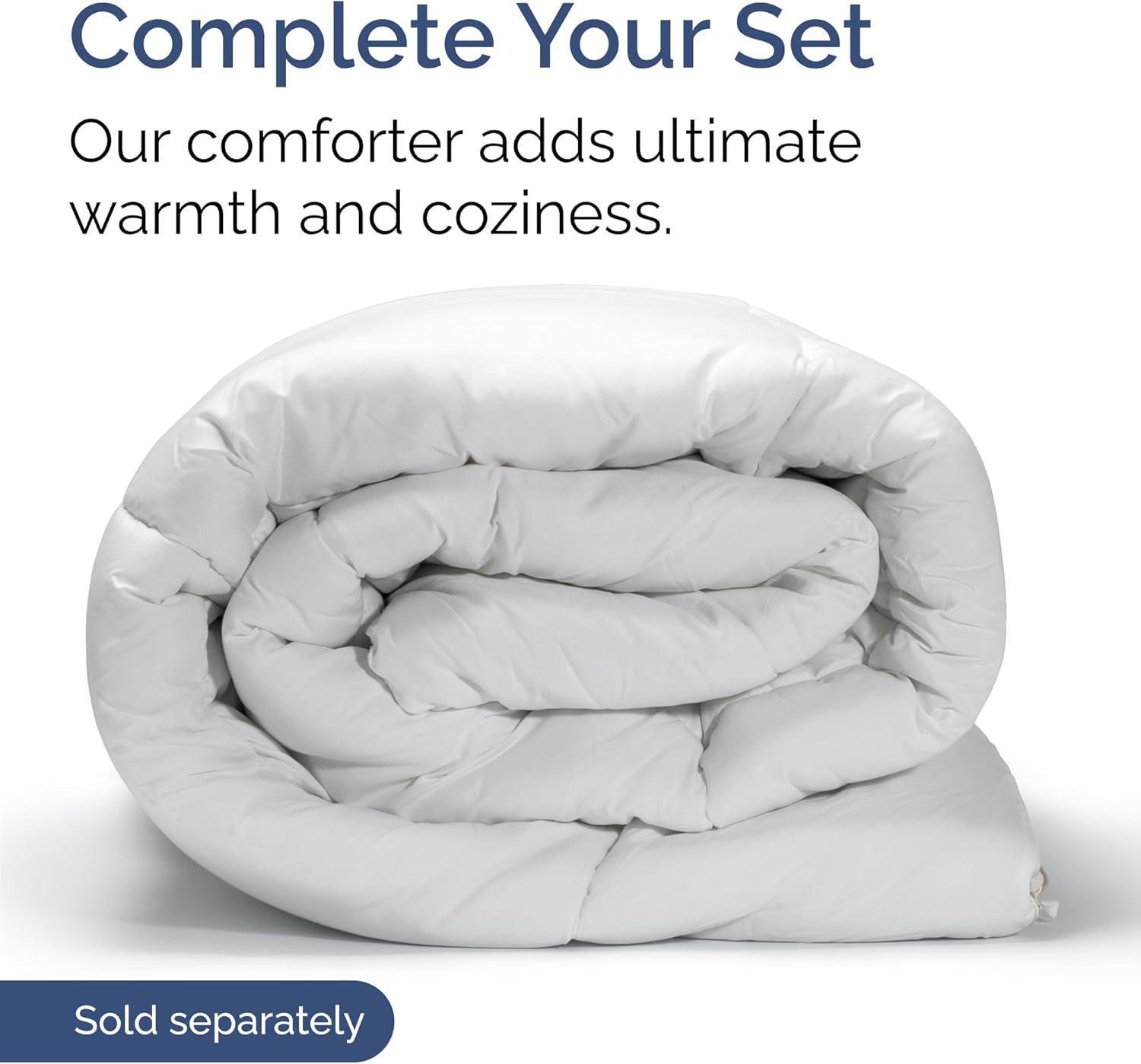 CGK Linens 6 Piece Extra Deep Pocket Ultra Soft & Cooling Sheet Set