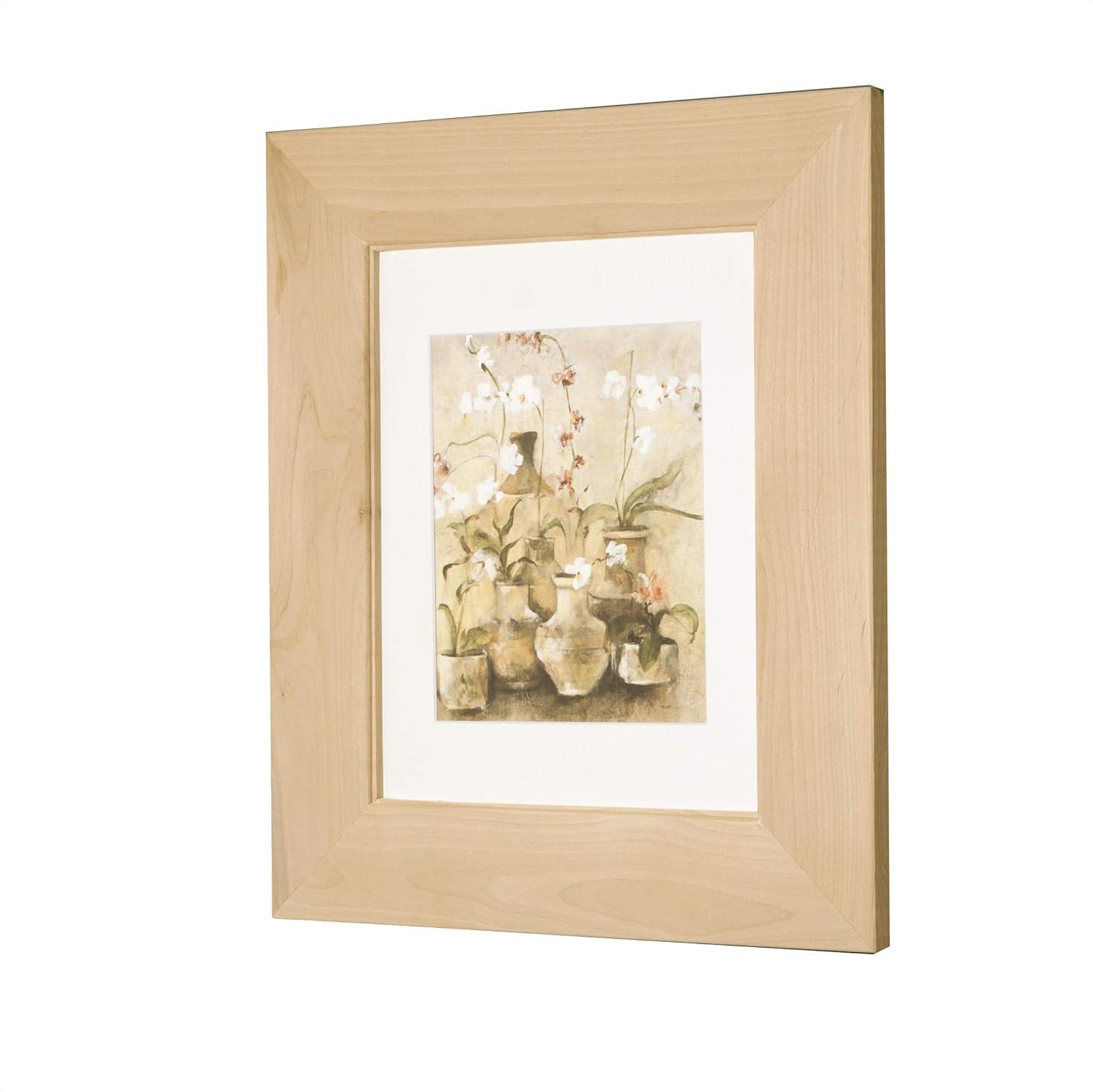 Recessed Picture Frame Door Medicine Cabinet with 3 Adjustable Shelves