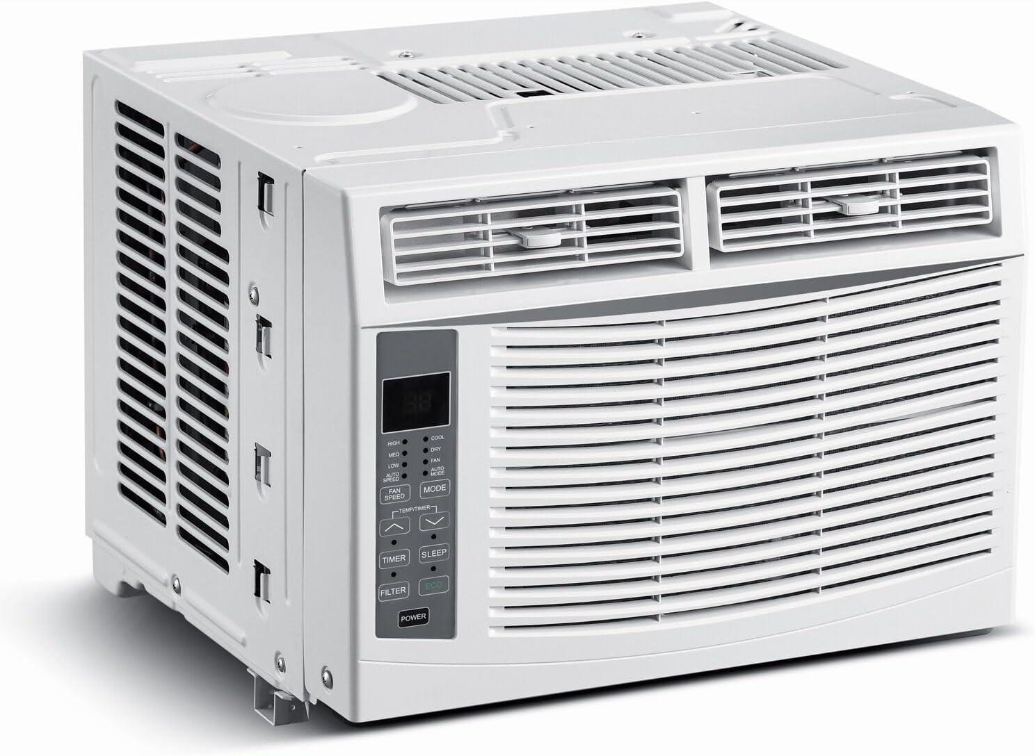 Arctic Wind 6000 BTU Window Air Conditioner for 250 Square Feet with Remote Included