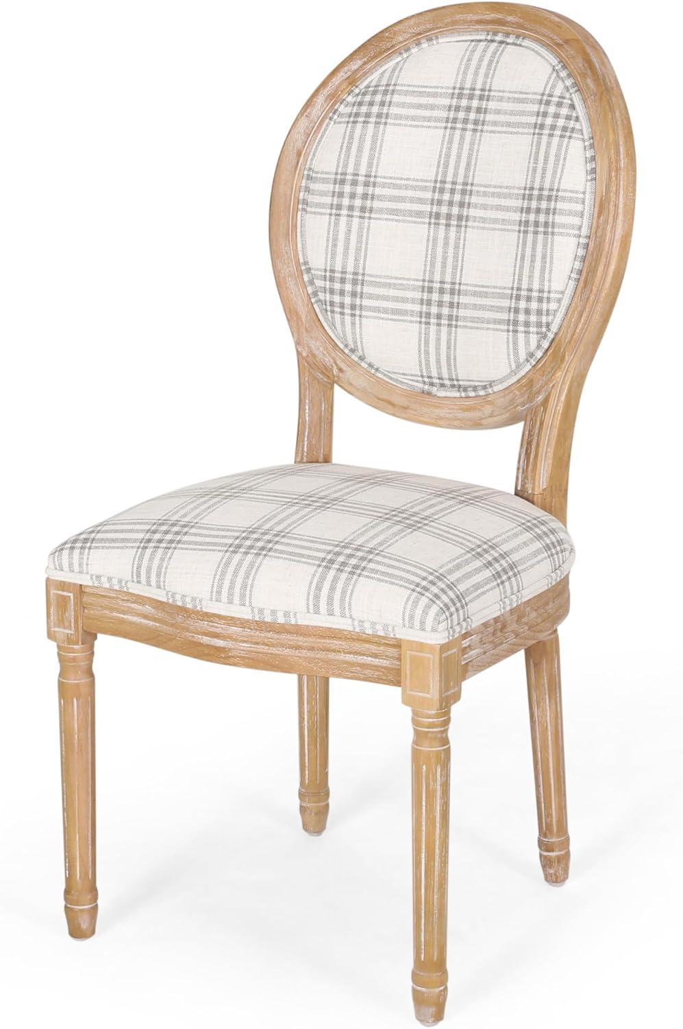 Set of 4 Phinnaeus French Country Fabric Dining Chairs - Christopher Knight Home