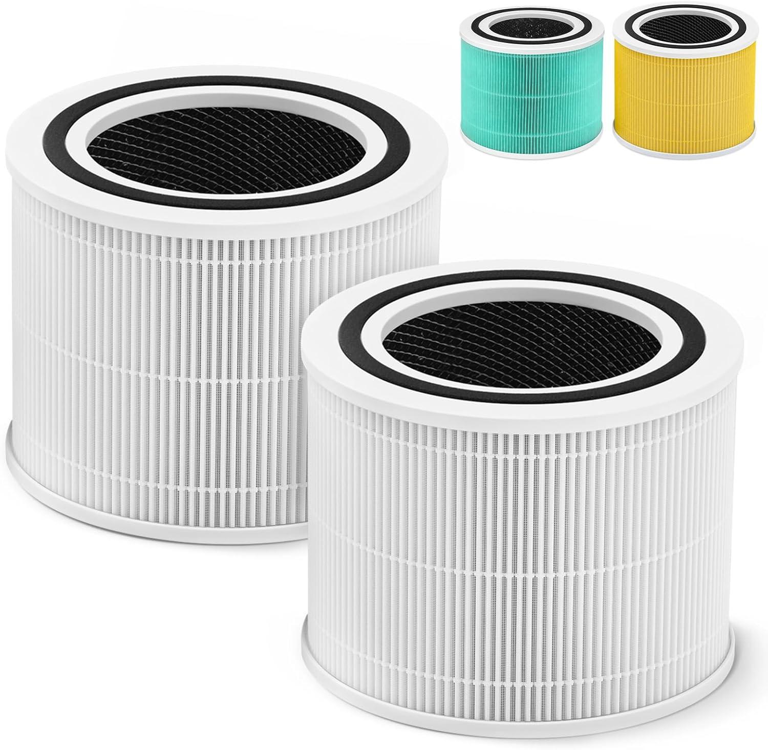 Core 300 H13 True HEPA Replacement Filter for LEVOIT, 2 Pack