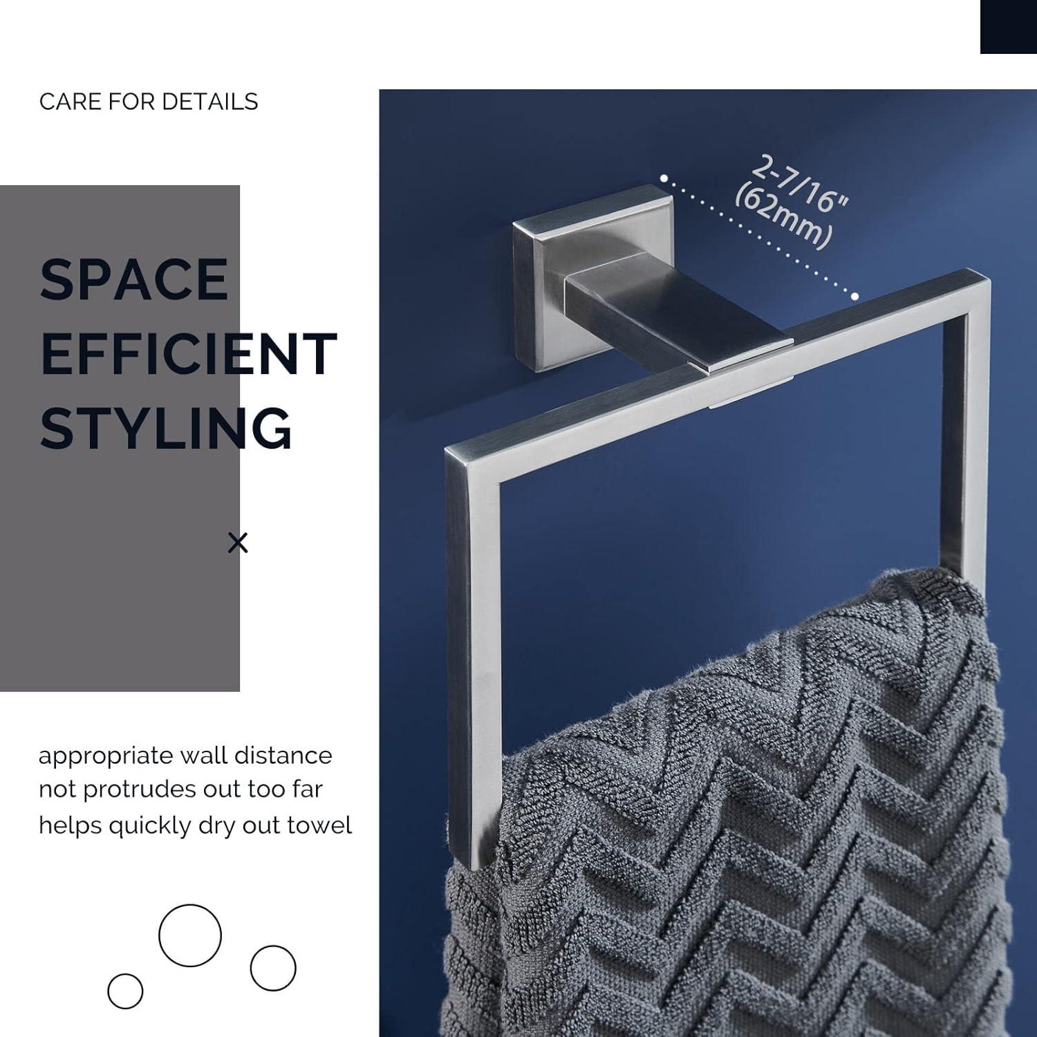 Bathroom Towel Ring Wall Mounted