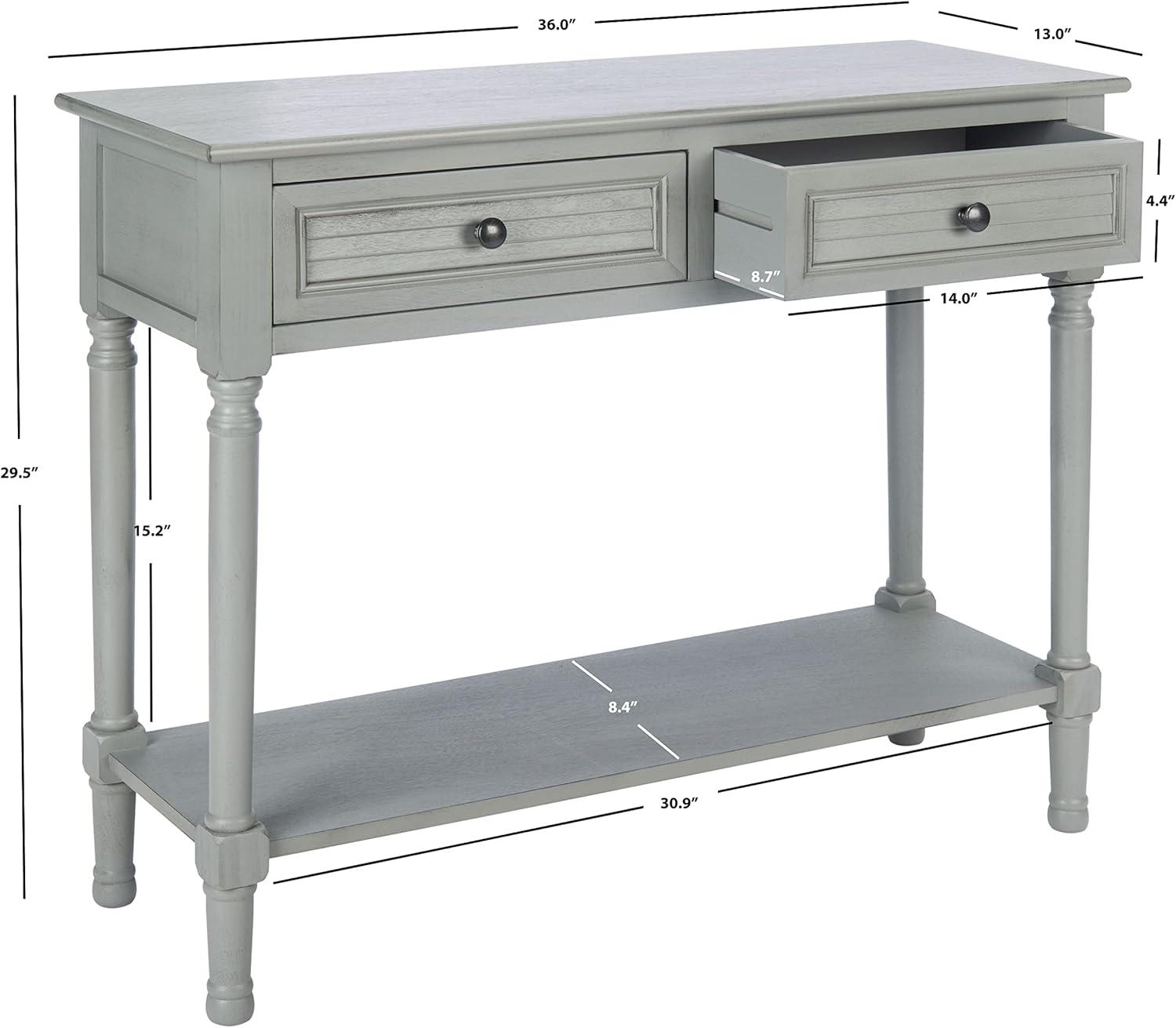 Tate 2 Drawer Console Table  - Safavieh