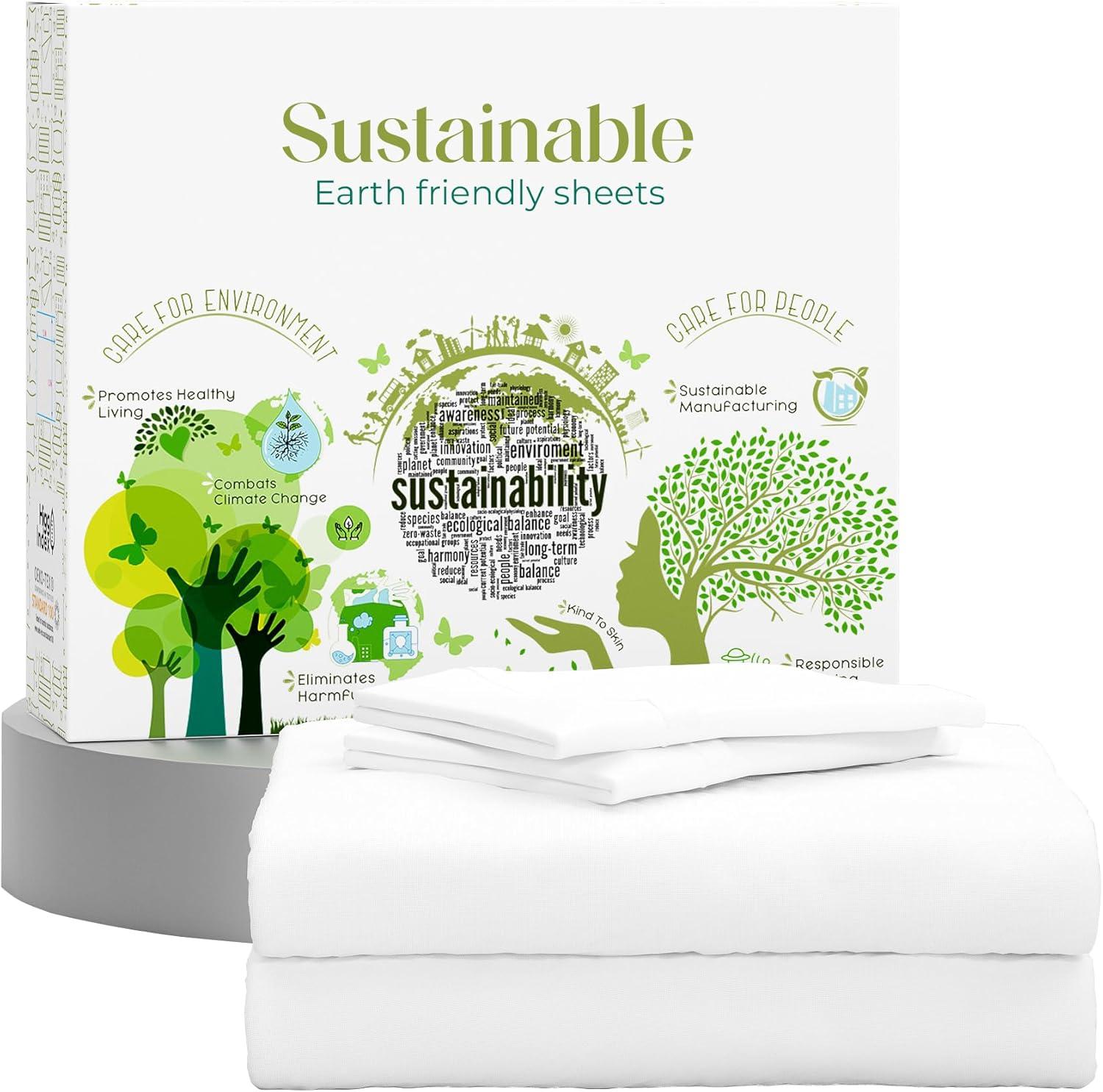 100% Cotton 400TC Cool & Crisp Sheet Set