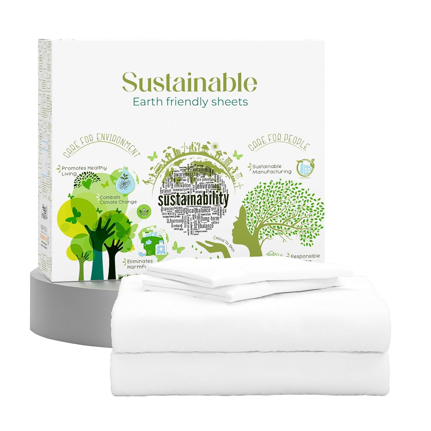Ultimate Percale 100% Cotton 400TC Cool & Crisp Sheet Set