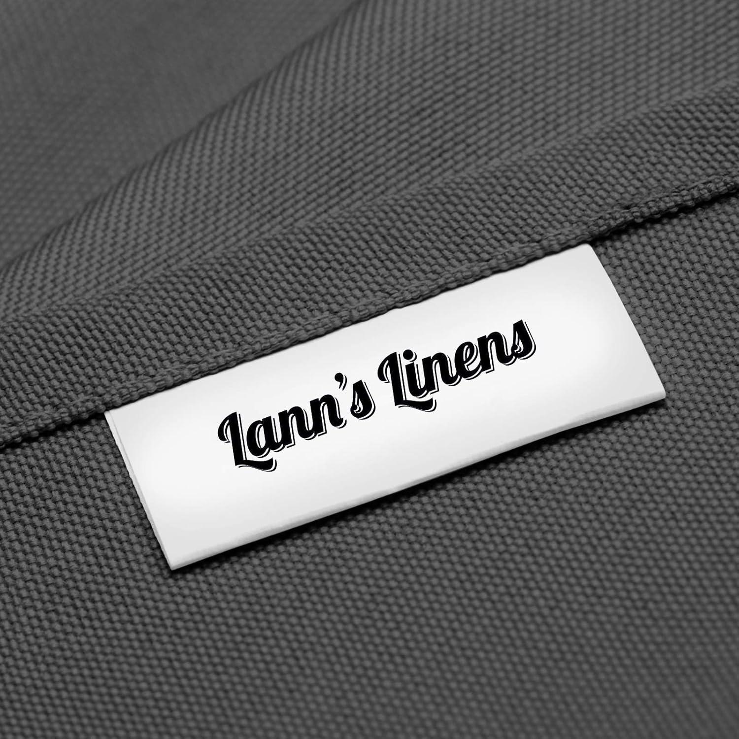 Lann's Linens Solid Color Round Tablecloth