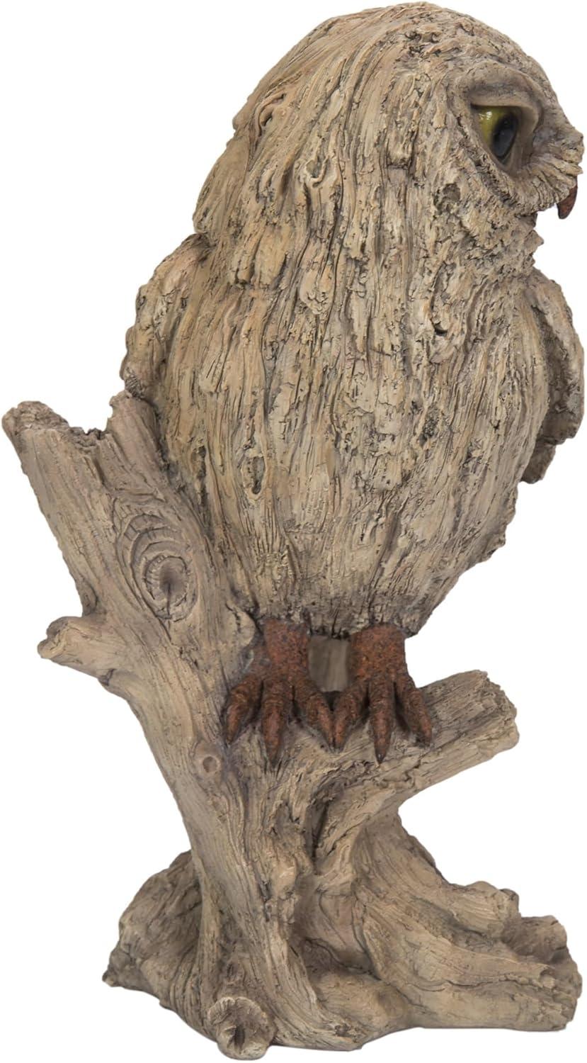 Trumpet Owl -Driftwood Look