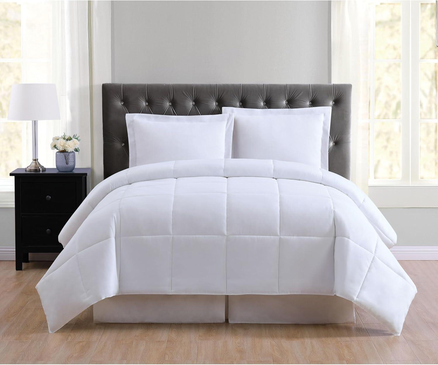 Truly Soft Everyday Baffle Box Stitch Comforter Set