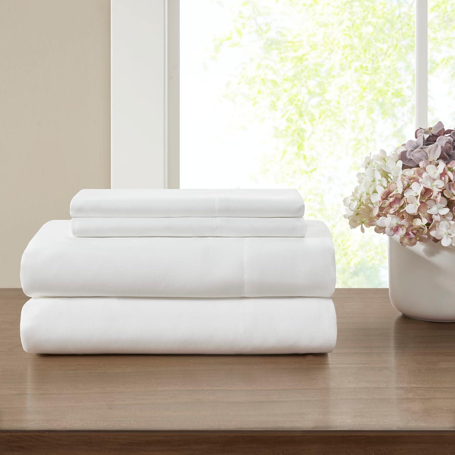 Madison Park Emilia 12 Piece Jacquard Comforter Set with Bed Sheets