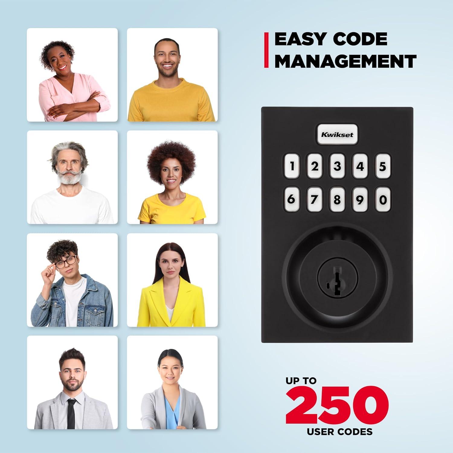 Home Connect Smart Electronic Single Cylinder Deadbolt