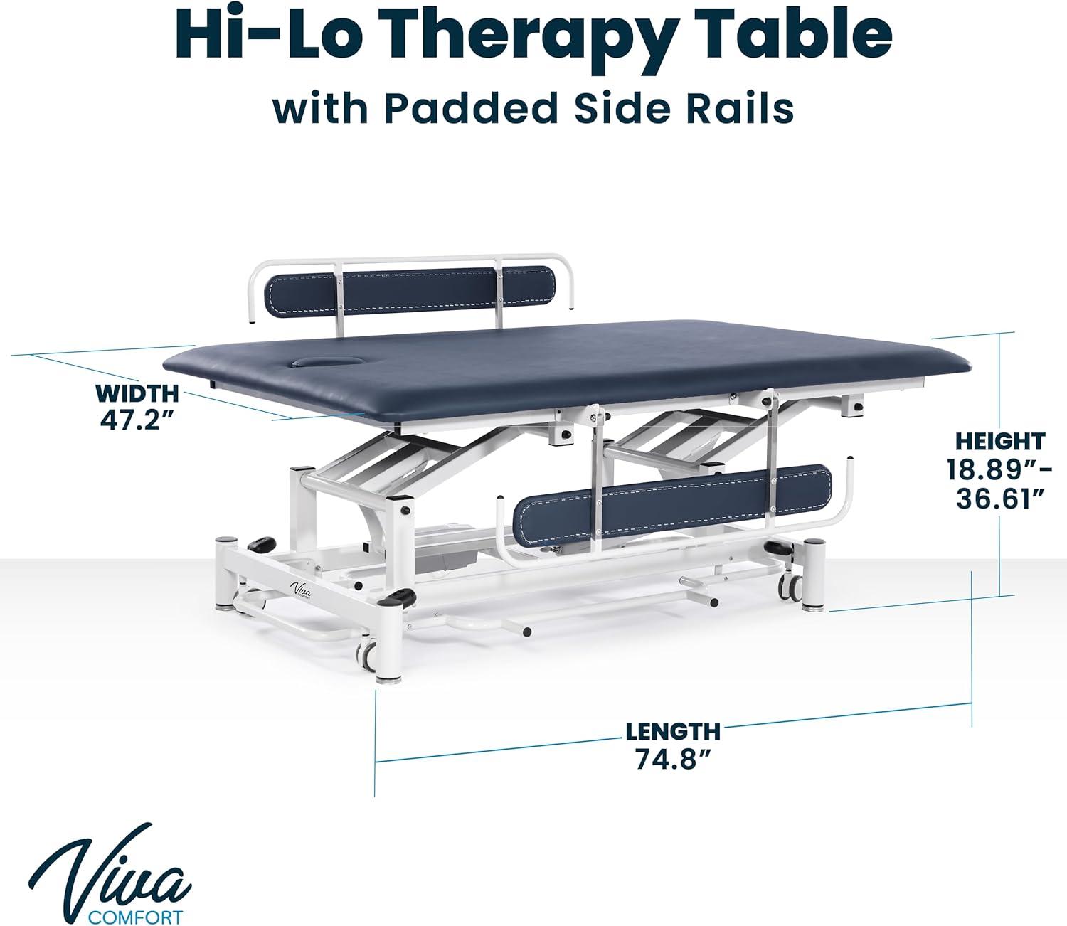 Viva Comfort Mat Patient Therapy Bariatric Table Bed Physician Exam Table