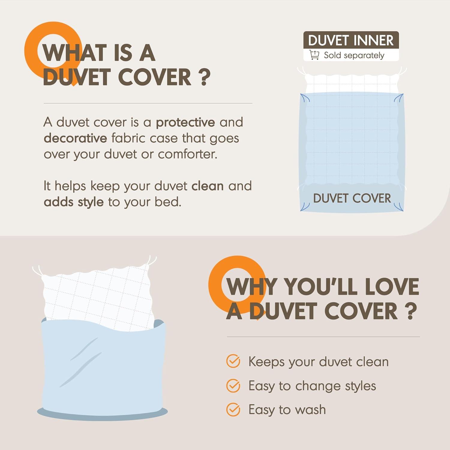 Intelligent Design Cassiopeia Watercolor Tie Dye Printed Duvet Cover Set with Throw Pillow