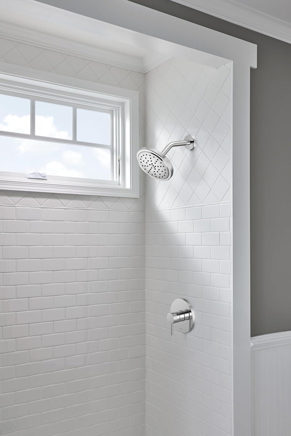 Moen Chrome Manual 2-Modes 1-Handle Shower Valve Trim