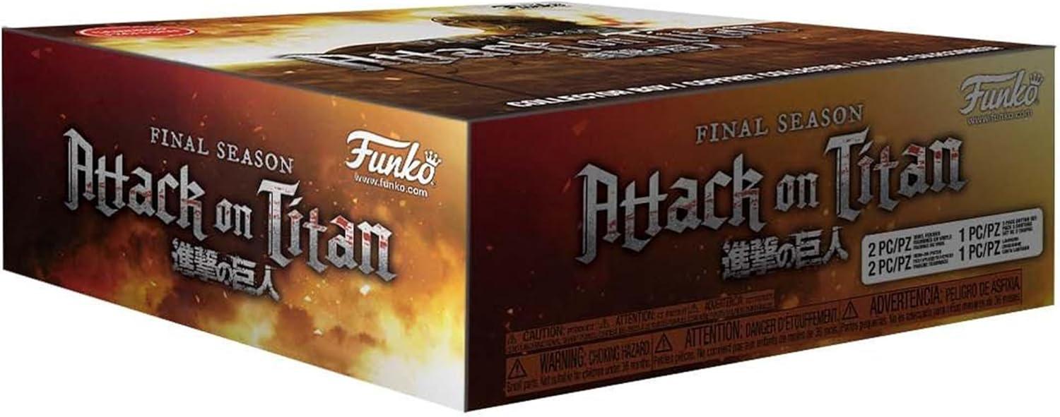 Funko Attack on Titan Final Season Exclusive Vinyl Figures, 3.75"