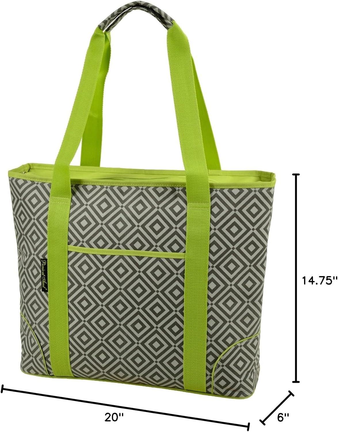 Picnic at Ascot Picnic At Ascot 55 Quarts Picnic Tote Bag Cooler in Diamond Granite