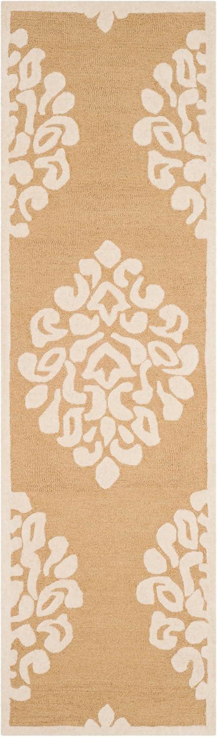 Floret Martha Stewart Hand Tufted Wool Damask Rug